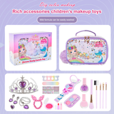 New Design Children Pretend Play Cosmetic mermaid Girls Makeup Toy for Kids Bag pretend play makeup set 2104Z/2104Y