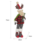 SXL7920/3 Christmas Decorative Gift Plush Soft Reindeer Toy Christmas Decoration Doll Toys