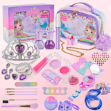 New Design Children Pretend Play Cosmetic mermaid Girls Makeup Toy for Kids Bag pretend play makeup set 2104Z/2104Y