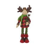 SXL6722/4 Long Legs Doll Toys Plush Christmas Reindeer Toy Christmas Decorative Gift for Outdoor