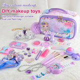 DIY pretend play toy girls makeup toy kids mermaid sets for girls toys 2104Y