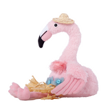 PHLN4016-2 Pink Sitting Flamingo Decoration Toys