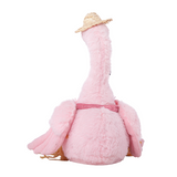 PHLN4016-2 Pink Sitting Flamingo Decoration Toys