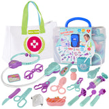 STYJ02 Children's doctor toy set role-play with medical bag 24 pieces